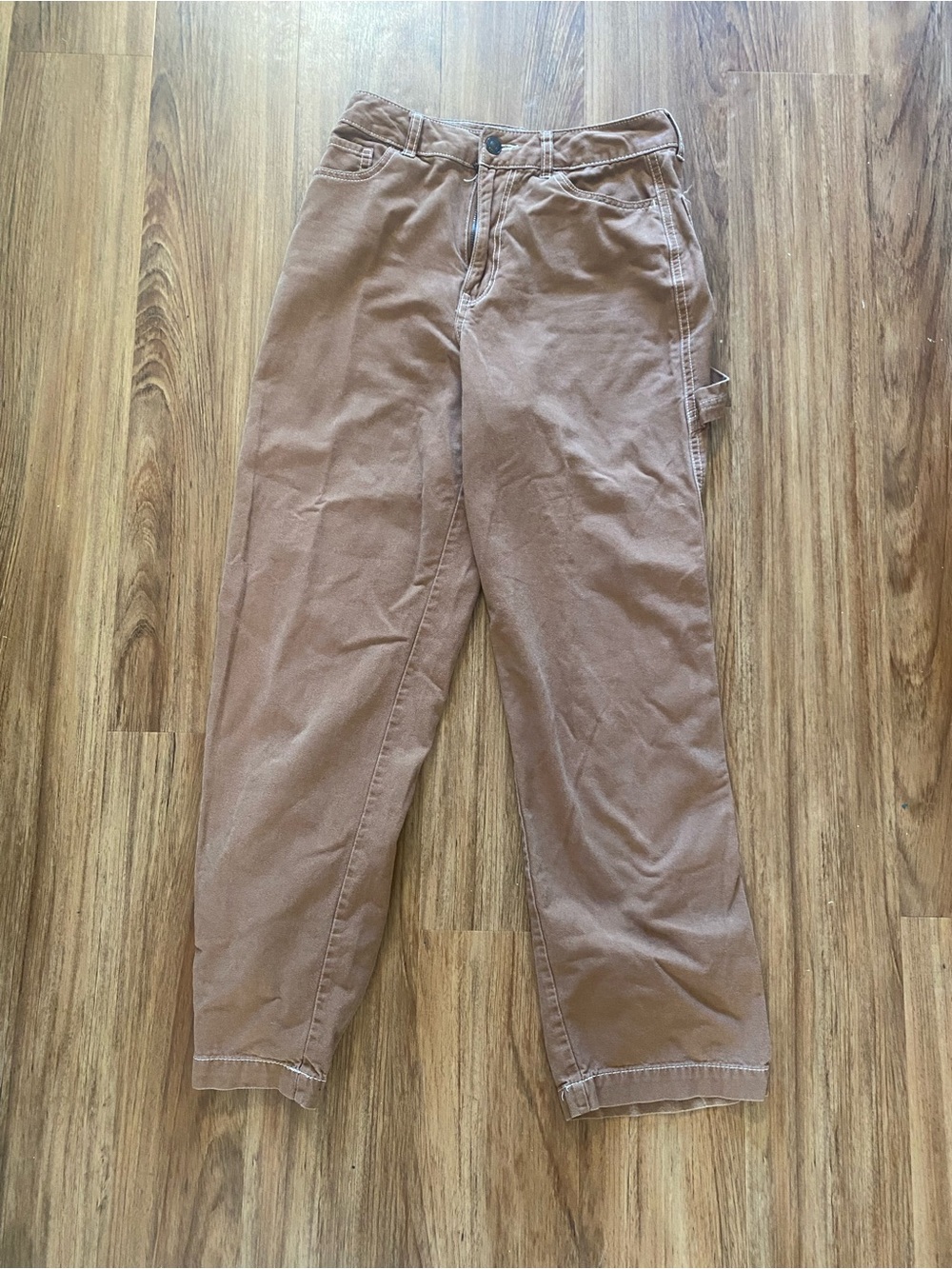 Forever 21 Women's Cargo Pants in Brown